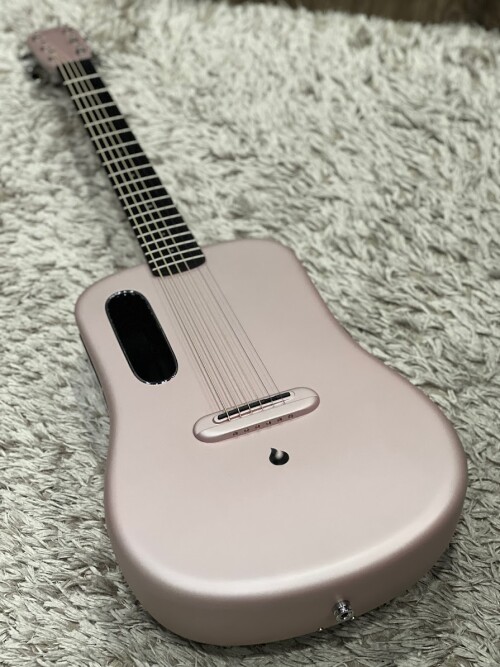 LAVA ME 3 Acoustic Electric Smart Guitar Carbon Fiber 38 Inch - Pink